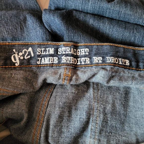 G21 Jean's Slim Straight Size 38x31 - Picture 4 of 6